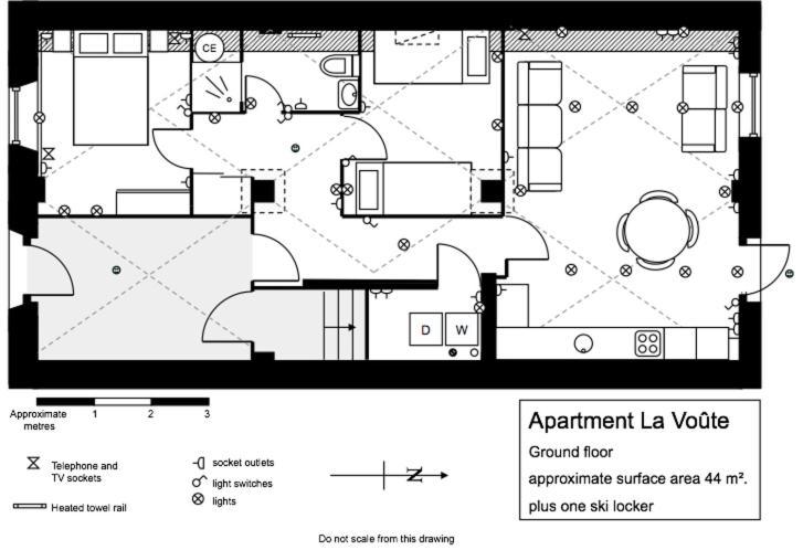 Two Bedroom Apartment La Voute, Chandon Near Meribel - Sleeps 4 Adults Or 2 Adults And 3 Children Les Allues Exterior photo